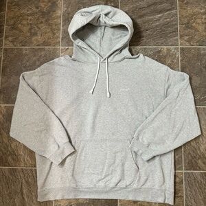 Levi's Herren Grauer Relaxed Fit Kapuzen-Sweatshirt Pullover Größe XXL